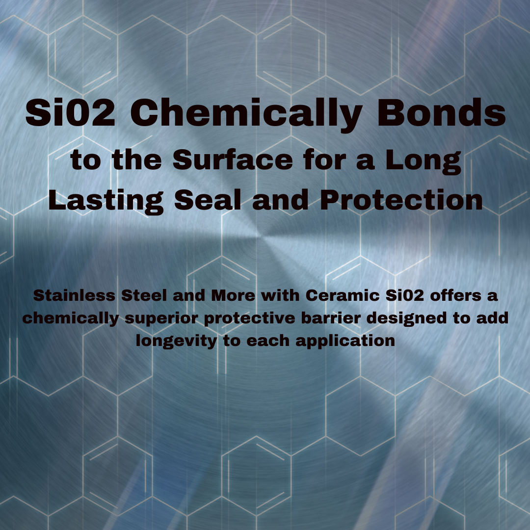 Stainless Steel Cleaner & Polish with SiO2 Ceramic Sealer