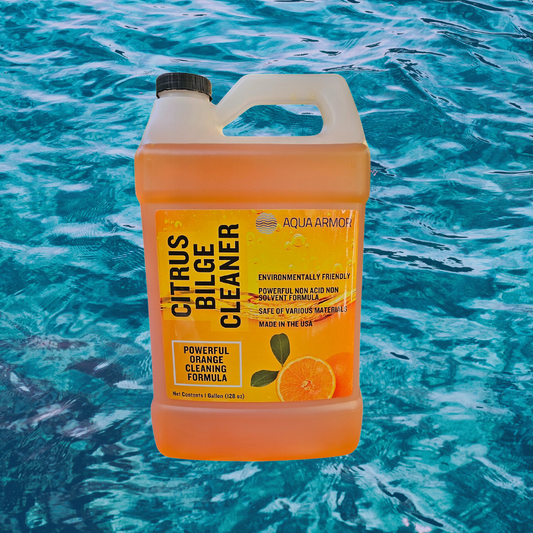 Citrus Bilge Cleaner is an environmentally friendly powerful formula which outperforms hazardous acids and solvents.