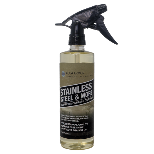 Stainless Steel Cleaner & Polish with SiO2 Ceramic Sealer