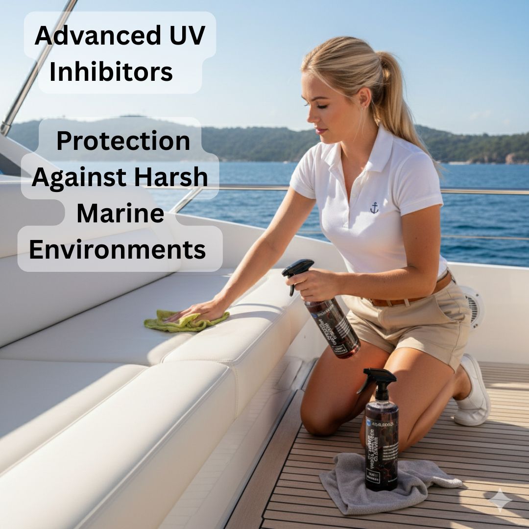 Premium UV Marine Vinyl Leather Protectant Spray